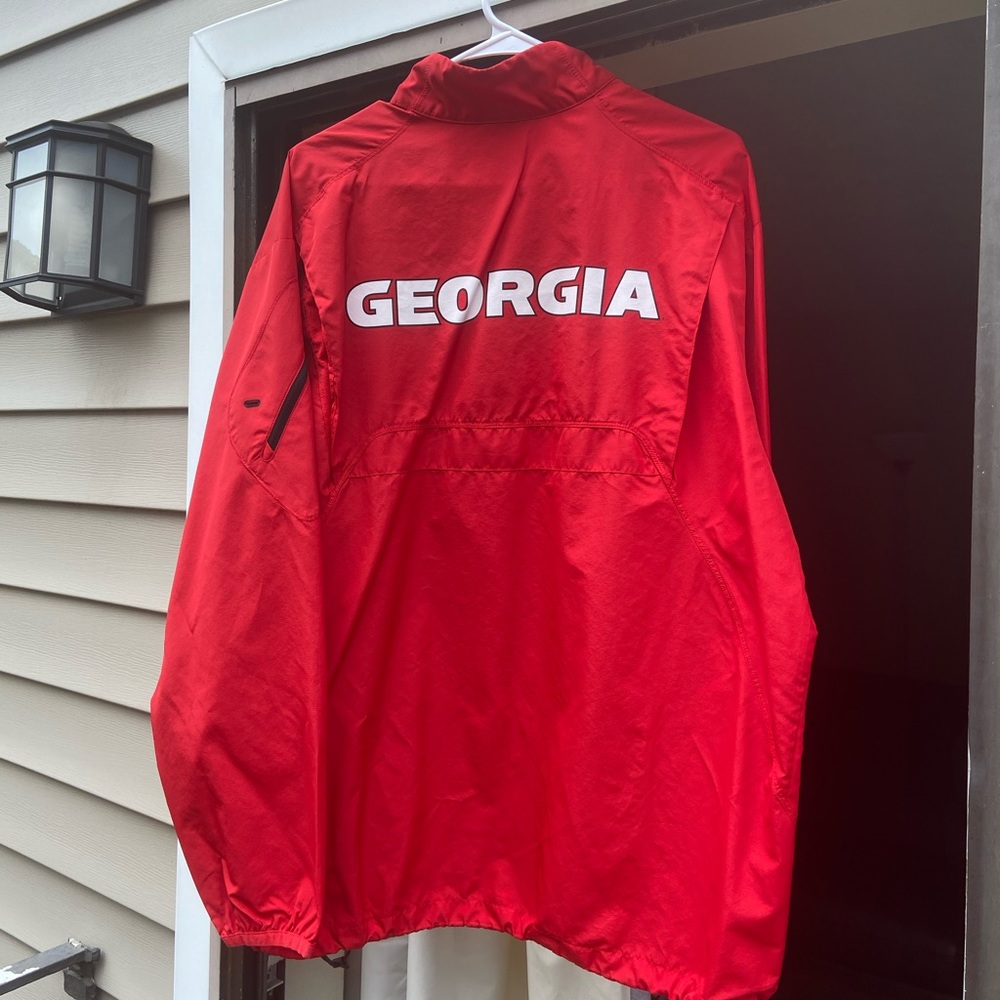 Nike UGA 1/2 Zip Windbreaker